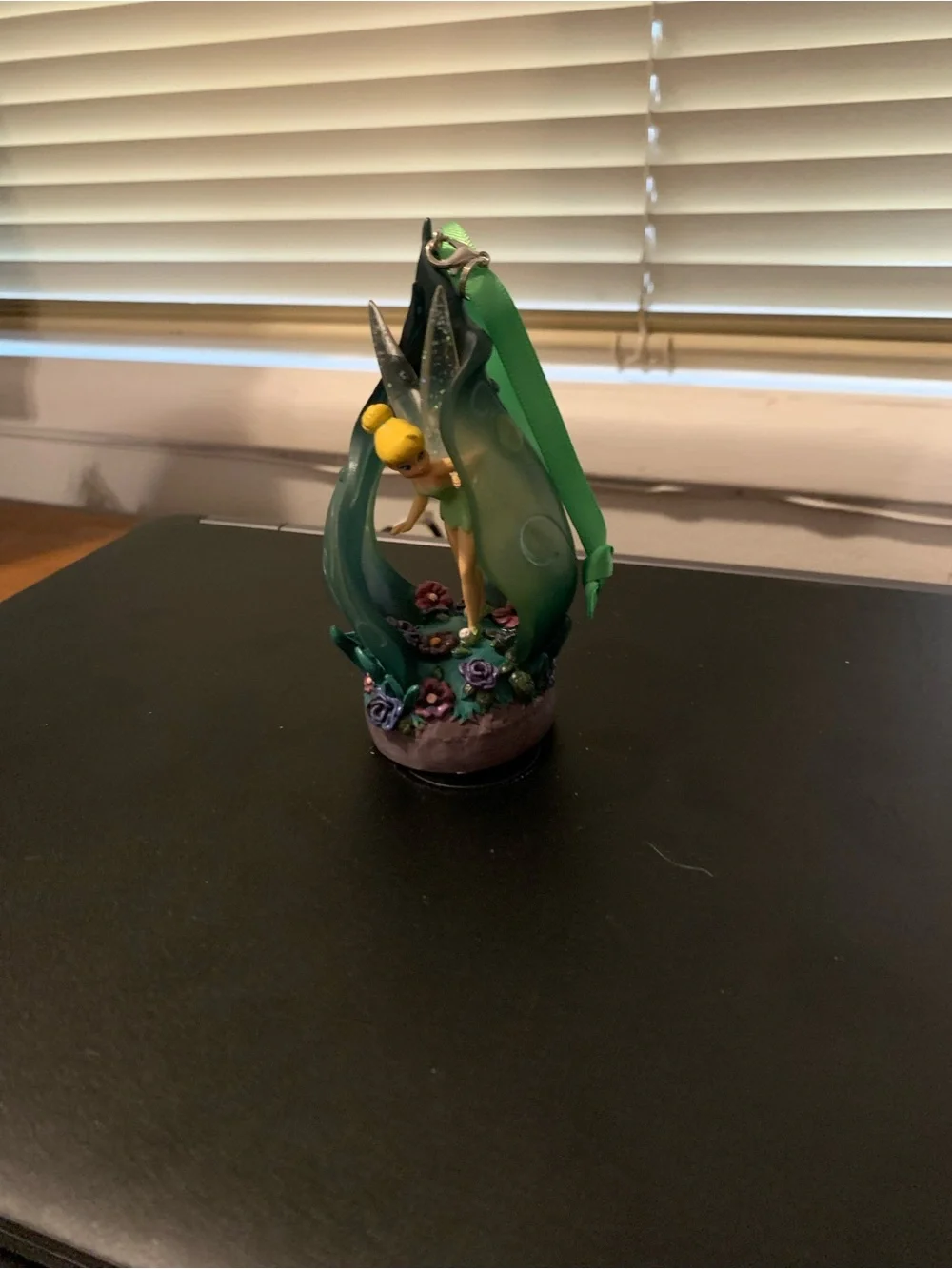 Disney Tinker Bell Ornament in Green and Yellow